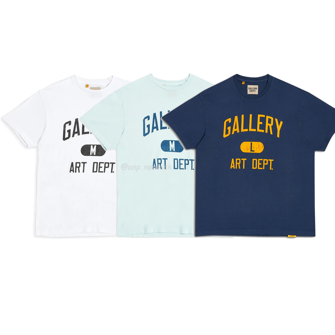 Gallery Dept Logo Printed Cotton T Shirt (1) - newkick.app